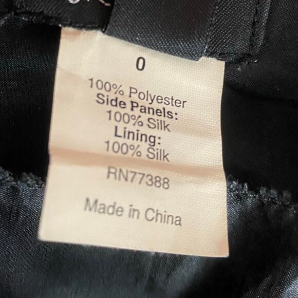 J Crew Gray Silk Organza Floral Cocktail Dress Shift Party Womens Size 0 - Picture 7 of 11